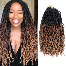 Load image into Gallery viewer, Goddess Faux Locs Crochet Dreadlocks